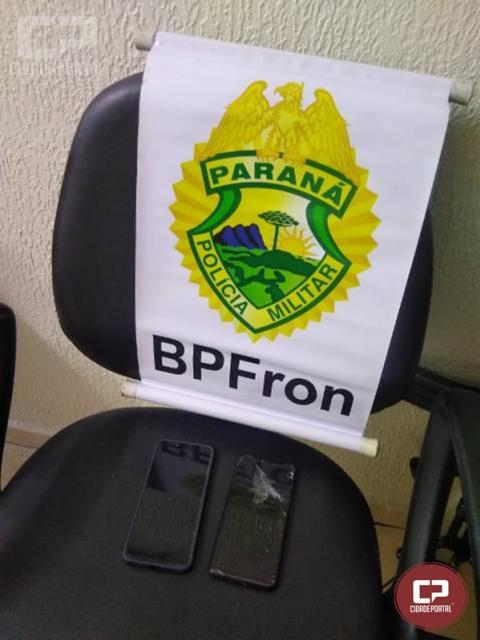 BPFRON prende maior e apreende indivduo menor aps roubo em Foz do Iguau/PR